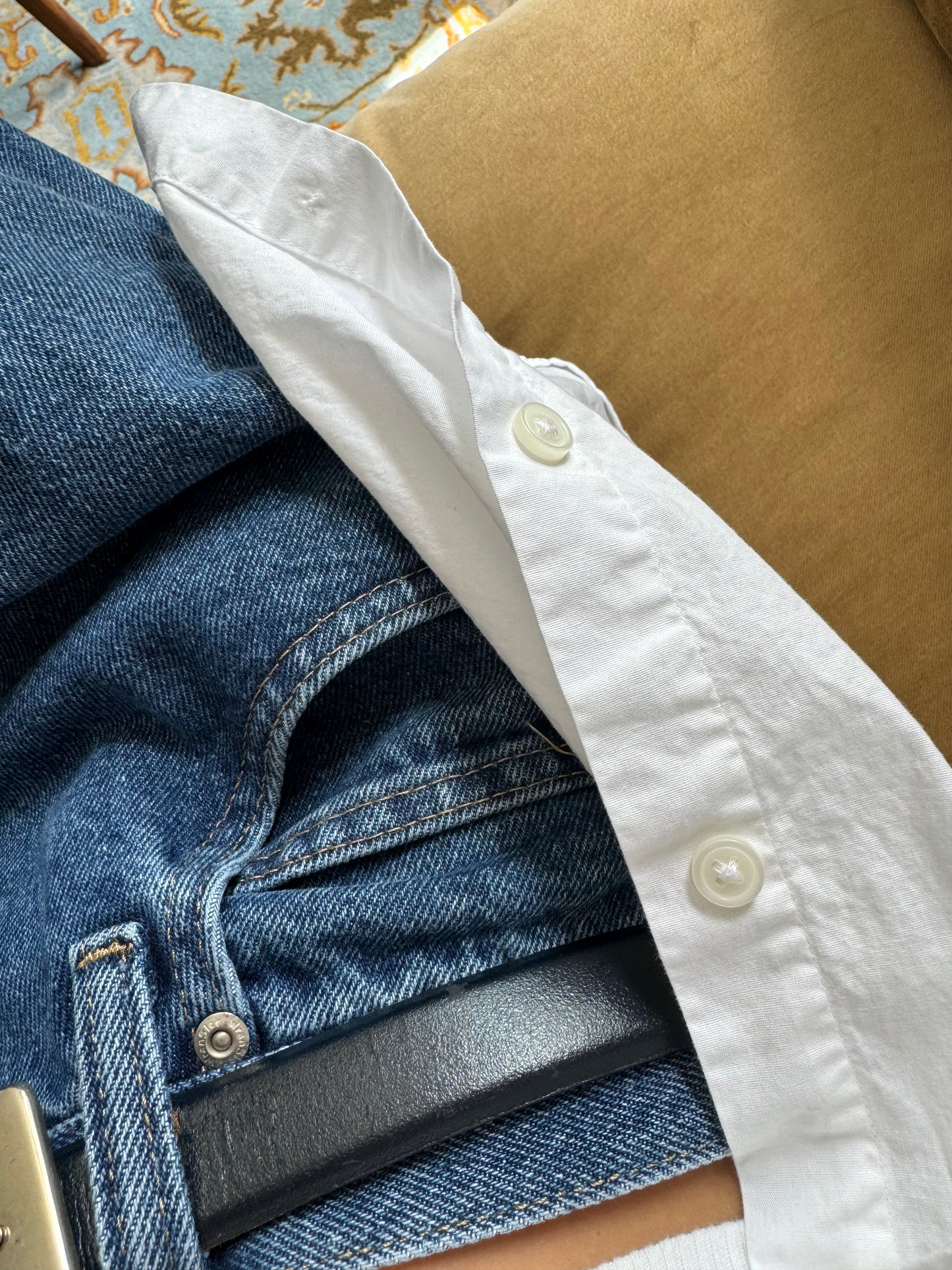 White Button Down