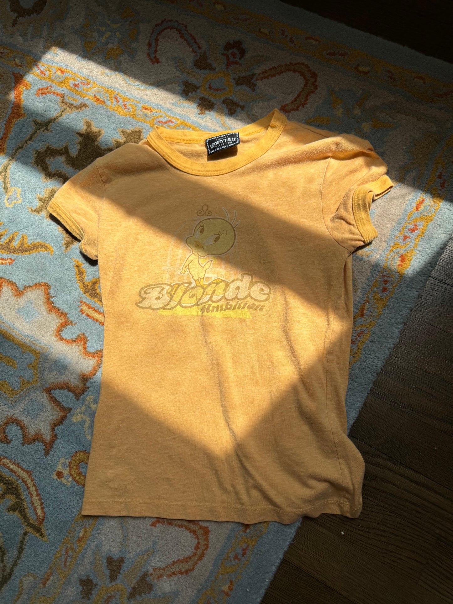 Looney Tunes Tweety Bird "Blonde ambition" vintage baby tee