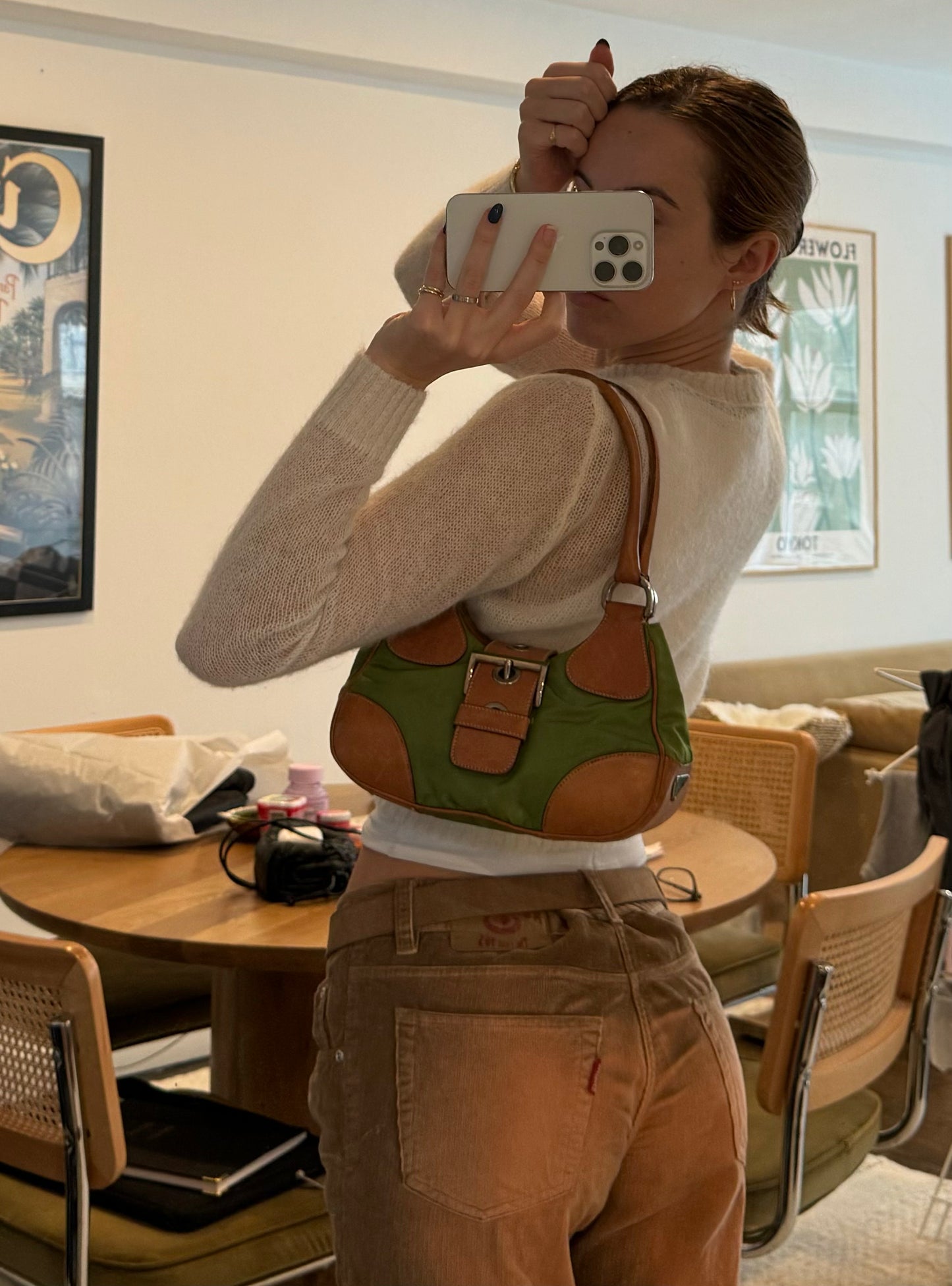 Vintage Prada Moon Bag